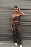 Night Out Leopard Stripe Pants