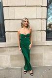 Classic Evergreen Maxi Dress