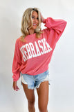 Nebraska Corded Crewneck