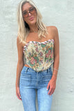 Bailee Tapestry Corset Top - FINAL SALE