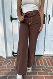 Walnut Retro Wide Pants- FINAL SALE