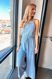 Rodeo Sleeveless Jumpsuit Denim