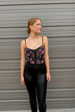 Free People Floral Corset Top