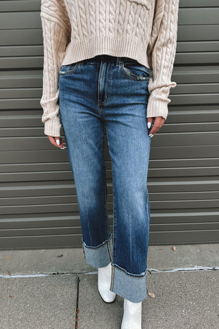 Daze Denim Cuffed Leg