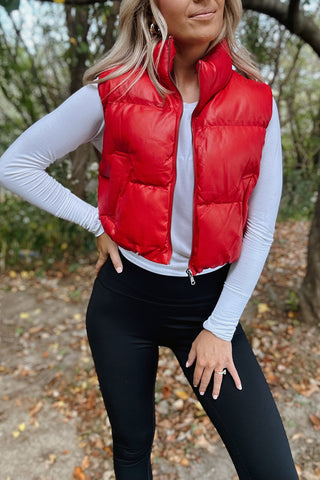 Ruby Red Vest