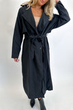 India Trench Coat Black- FINAL SALE