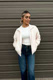 Aspen Quilted Jacket Cream