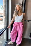 Malibu Cotton Pants Pink