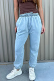 Denim Blue Sweat Pants