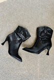 Jolene Kitten Heel- Black