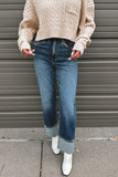 Daze Denim Cuffed Leg