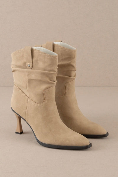 Jolene Kitten Heel- Khaki