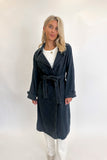 The Dark Denim Trench Coat- FINAL SALE