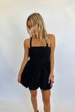 Black Mini Bubble Dress