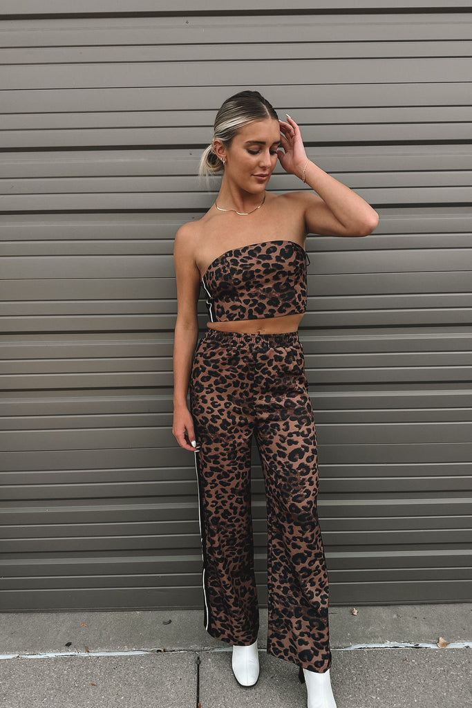 Leopard Tube Top