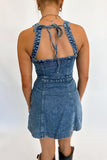 Brooks Denim Zipper Dress