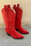 Amaya Red Western Boot