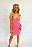 Pink Petals Mini Dress- FINAL SALE