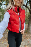 Ruby Red Vest