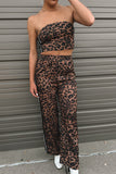 Night Out Leopard Stripe Pants