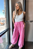 Malibu Cotton Pants Pink