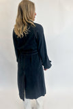 The Dark Denim Trench Coat- FINAL SALE