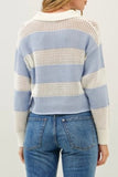 Ashley Rugby Sweater- Blue