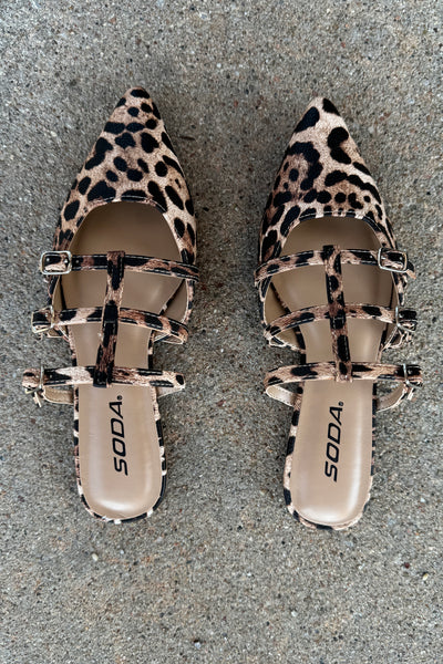 Elkie Leopard Flat