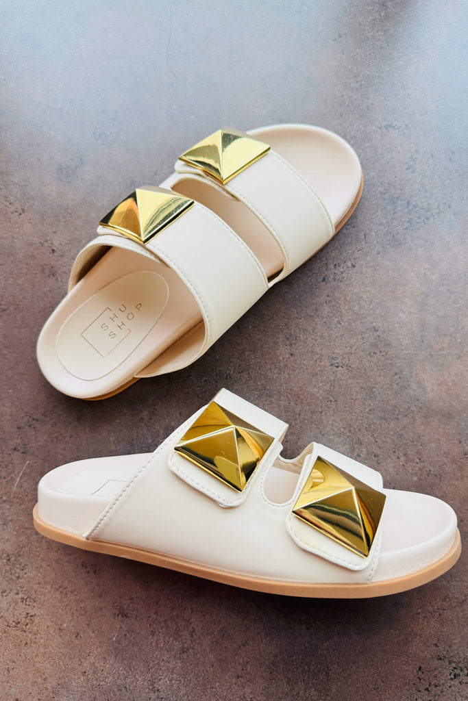 Bernarda Slide- Beige