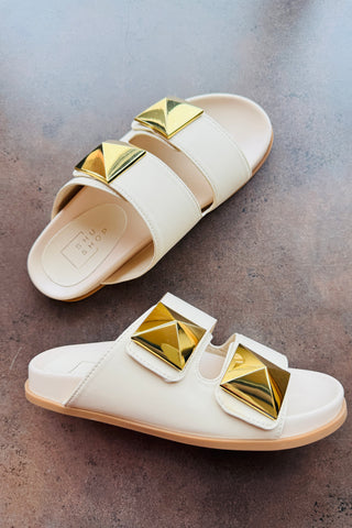 Bernarda Slide- Beige