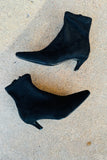 Lean Kitten Bootie- Black