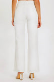 Natalie Tummy Control Wide Leg - White