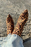 Mode Leopard Bootie