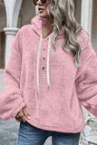 Crush Button Hoodie Pink