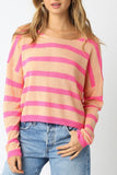 Sherbert Dreams Sweater- PInk/Peach