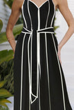 The Perfect Jumpsuit- Black/White