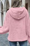 Crush Button Hoodie Pink