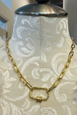 Emilia Necklace- Gold overlay