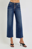 Risen Wide Leg Button Jean- Pre Order