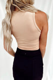 Ribbing It Beige Bodysuit - FINAL SALE